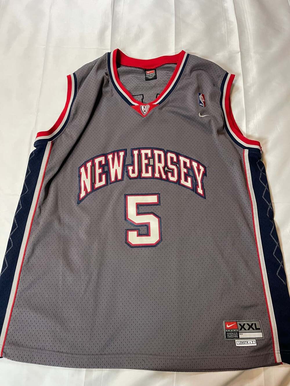 NBA × Vintage NJ Nets Jason Kidd XXL